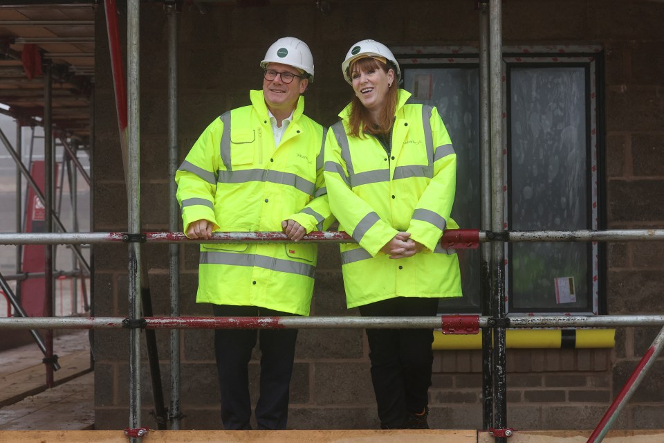 Prime Minister Sir Keir Starmer with Deputy PM and Housing Secretary Angela Rayner