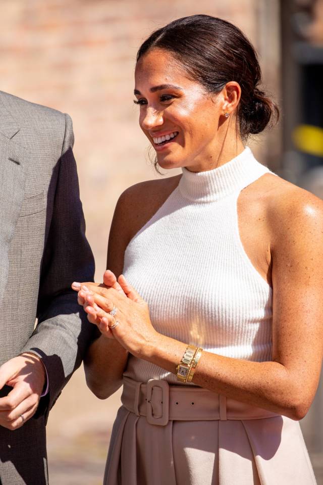 Meghan Markle has a matching Cartier bracelet