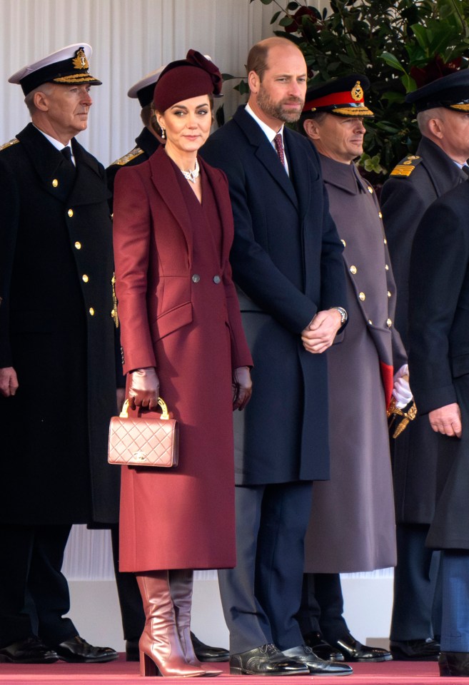 Kate channelled the Qatar flag out of respect for their royal family