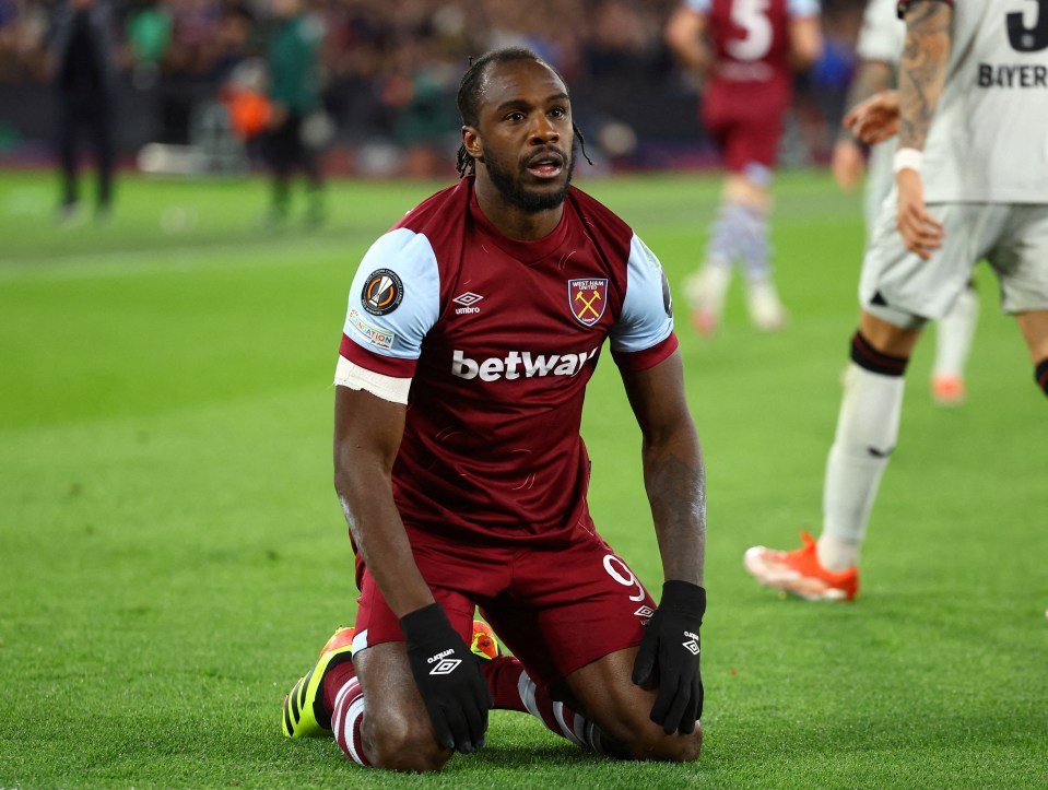 Michail Antonio suffered a broken leg in a horror crash earlier this month