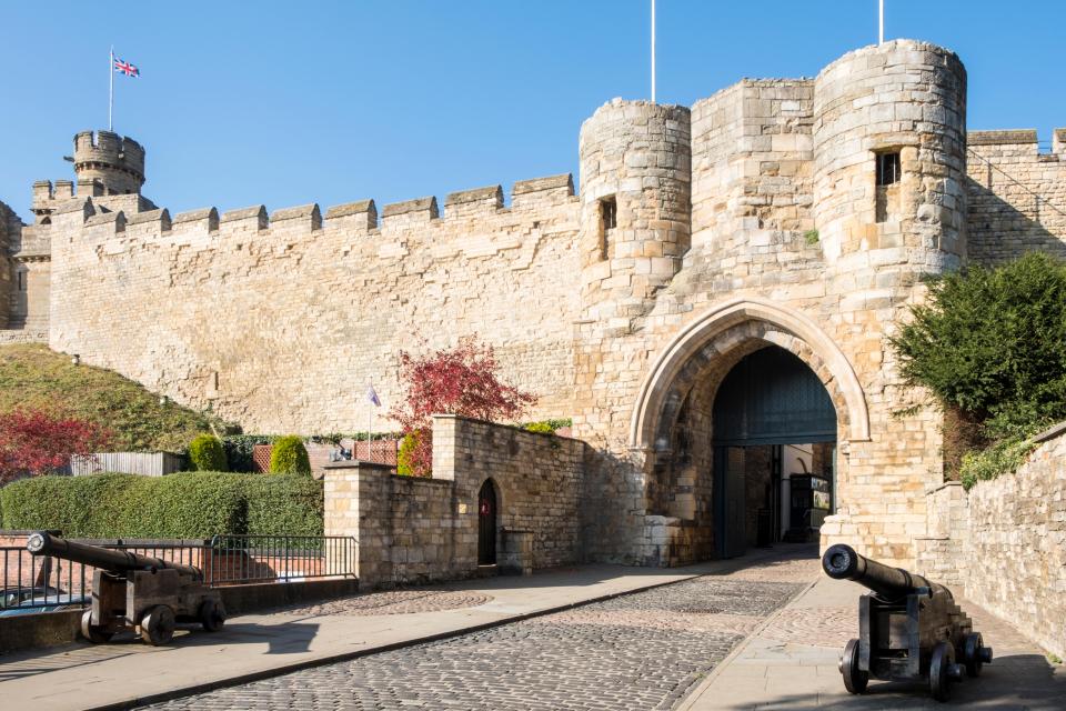 Lincoln Castle, which was built by William the Conqueror, contains one of only four surviving original copies of the Magna Carta