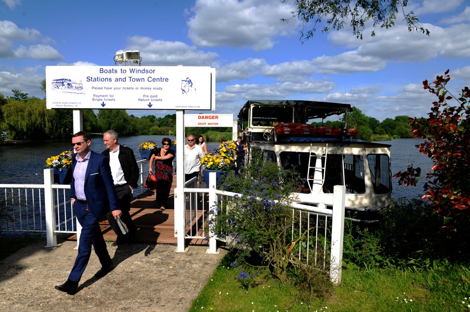 The ferry to the track always proves popular during the summer - hopefully it will in colder climes too when the jumps goes back to Windsor