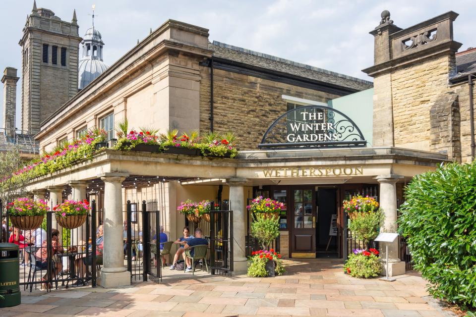 The Winter Gardens pub used to be part of the Royal Baths in Harrogate