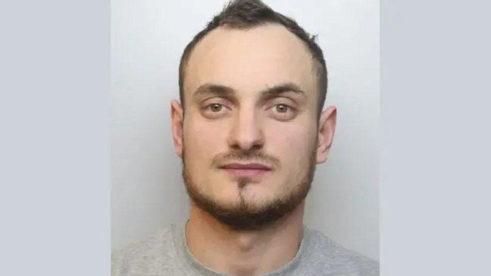 Alin-Vasile Iercosan in his police mugshot taken following his arrest for the attack on Charlie