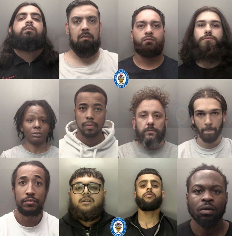 12 members of a county-lines drug gang raking in £1.2M a year have been jailed