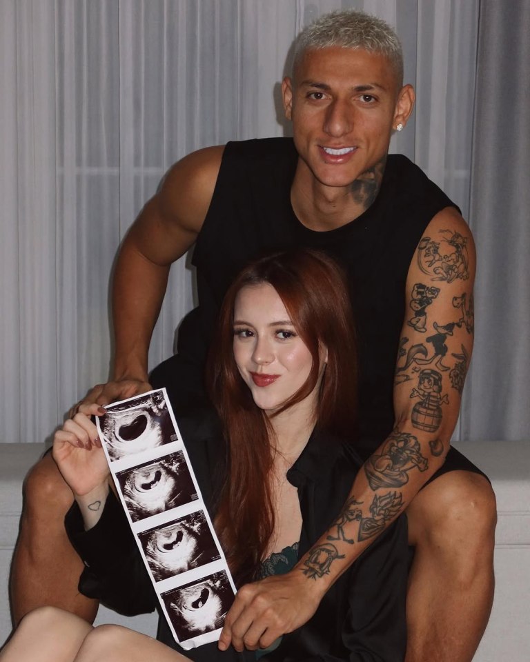 Richarlison is set to become a dad