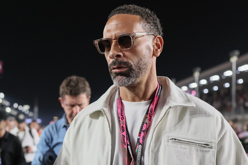 Rio Ferdinand was banned for eight months in 2003 after missing a drugs test