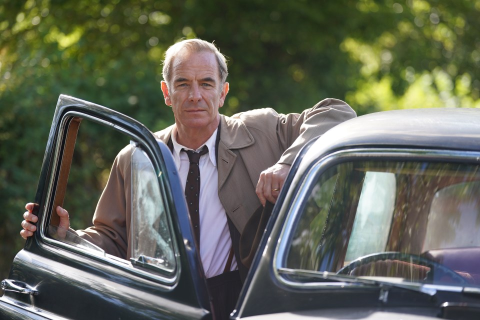 Robson Green has admitted his co-star Tom Brittney's emotional exit scenes 'required no acting'