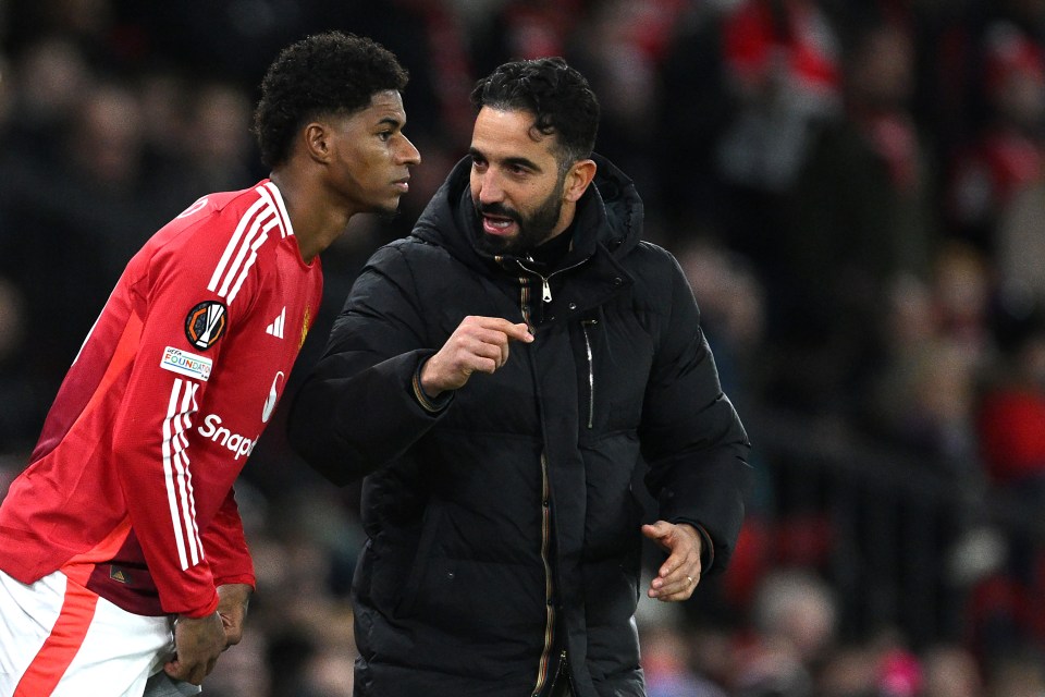 Marcus Rashford must take his chance under Ruben Amorim