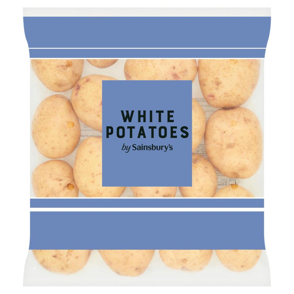 The price of Sainsbury's White Potatoes will also be slashed