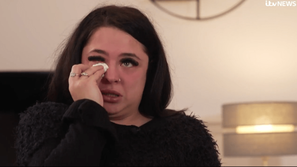 Sarah's sister Gabriella breaks down in tears