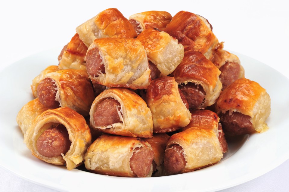 In the US, a 'pig in a blanket’ swaps bacon for pastry, like our UK sausage rolls