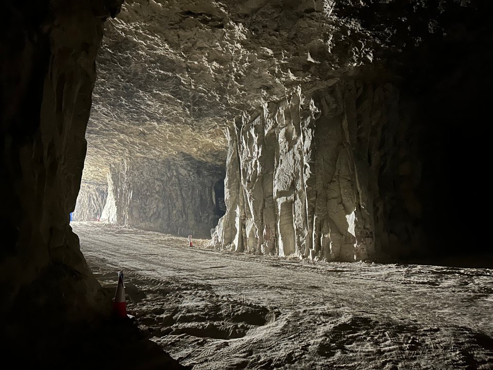 Inside the Middleton mine