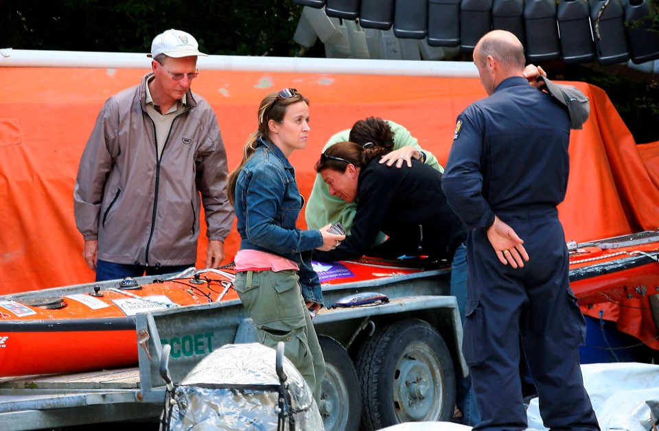 A search and rescue operation looking for Andrew McAuley in 2007