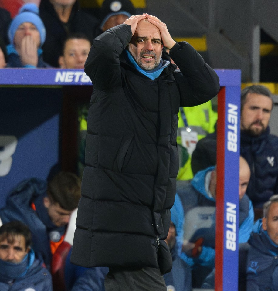 Pep Guardiola saw his team drop points once again