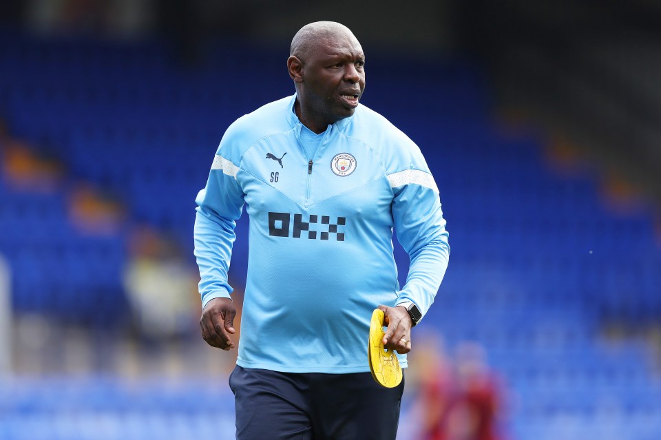 Shaun Goater was a Man City player and coach, now he's been promoted to interim women's boss at Villa after being assistant head coach