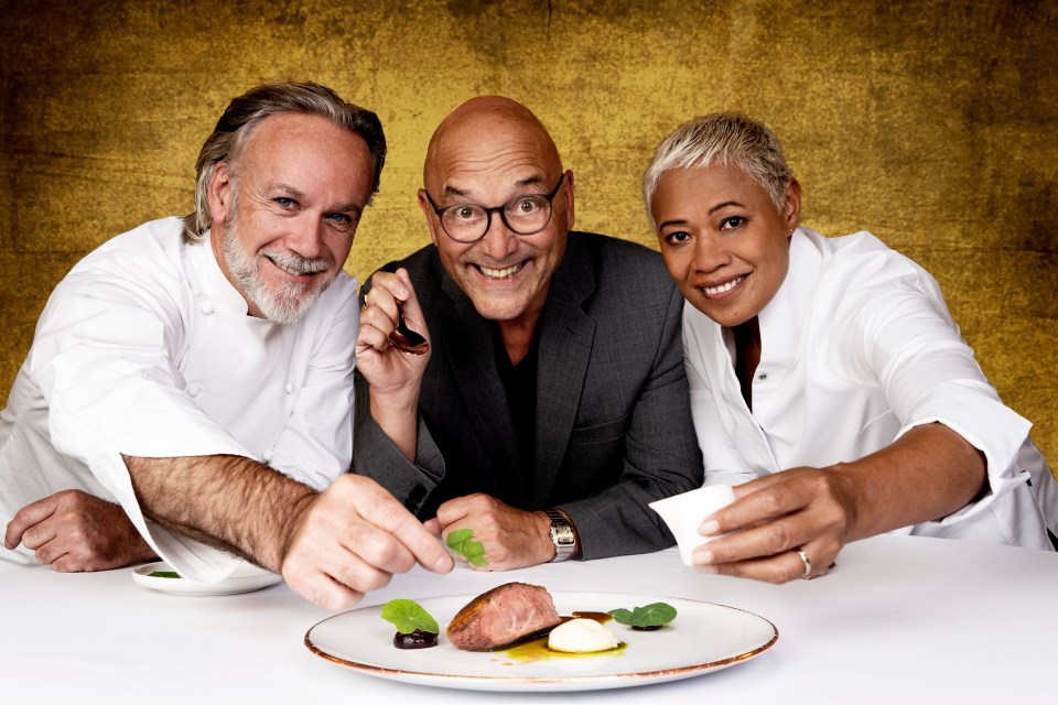 Marcus Wareing, Gregg Wallace, and Monica Galetti are known for starring on MasterChef: The Professionals