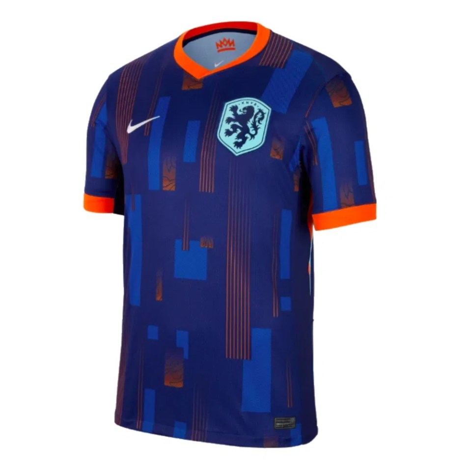 Netherlands 2024-2025 away football shirt.