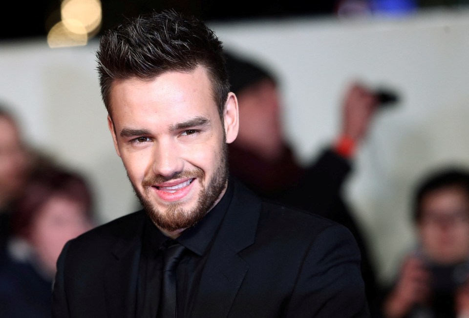 Liam Payne at a film premiere.