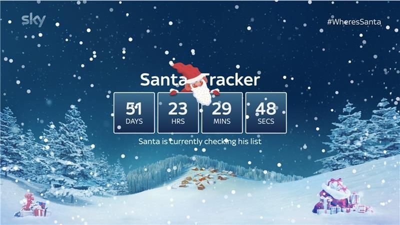 The countdown is on for Santa's arrival