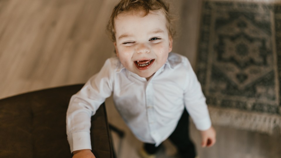 After the eye-removal the toddler wouldn't need any more surgeries