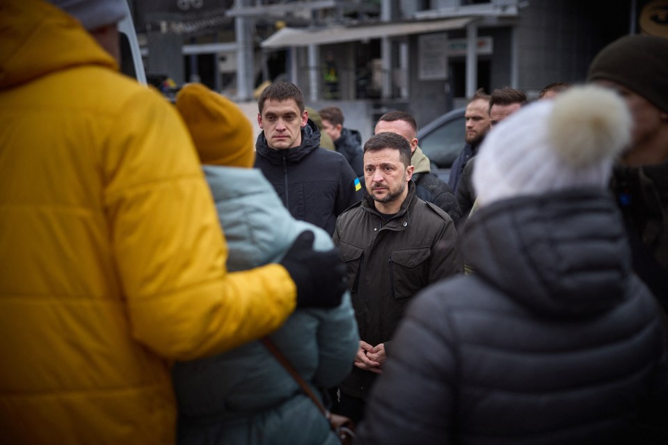 Ukrainian President Volodymyr Zelensky has slammed Russia for the attack