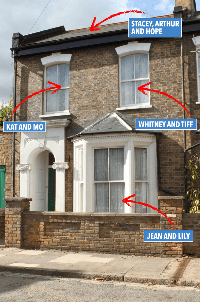 There were 16 people living in Stacey Slater's house at one time