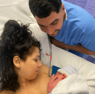 Louis Smith has become a dad for a second time