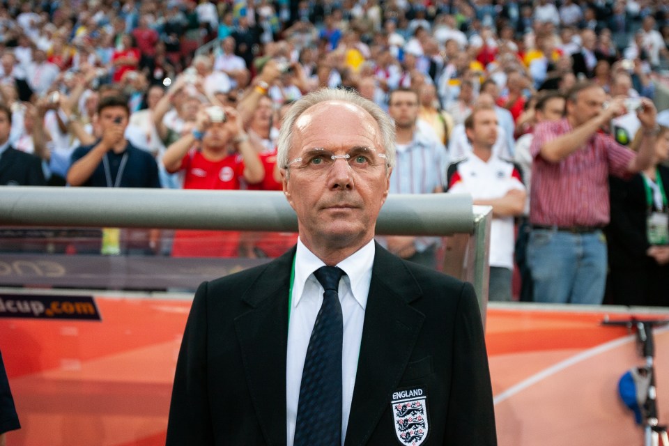 Sven-Goran ­Eriksson passed away on August 26