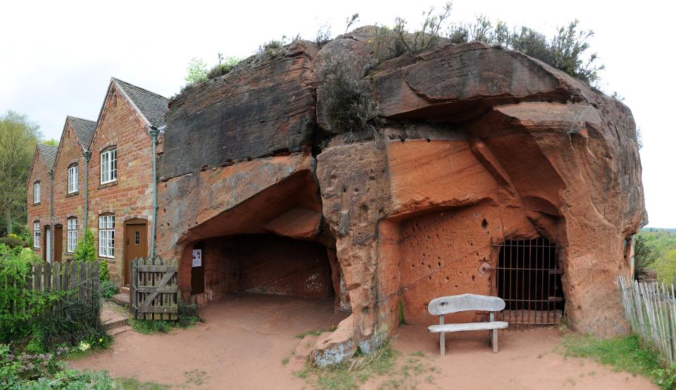 The cave houses were inhabited right up until the 1960s