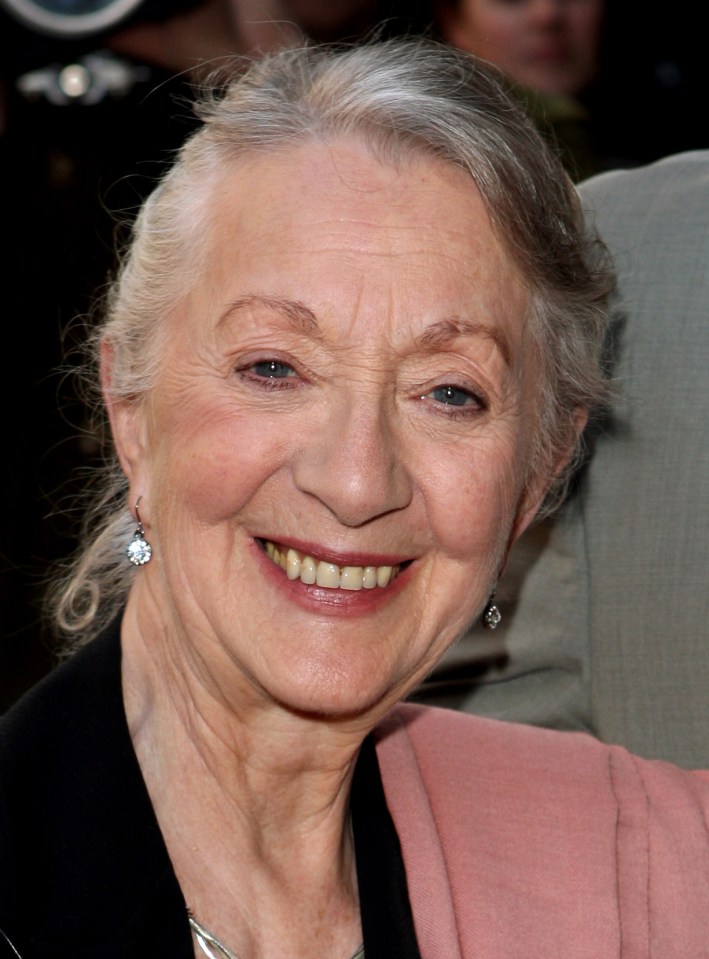 Thelma Barlow at the opening night of *Gone With the Wind*.