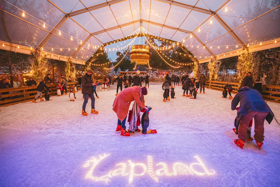 Last year, William and Kate took their kids to Lapland UK