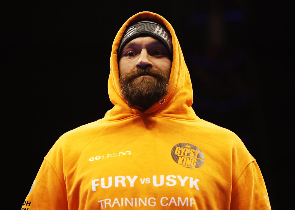 Fury did not participate in the open workout