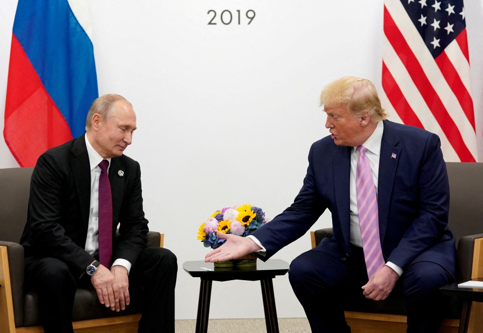 Putin and Trump met in 2019