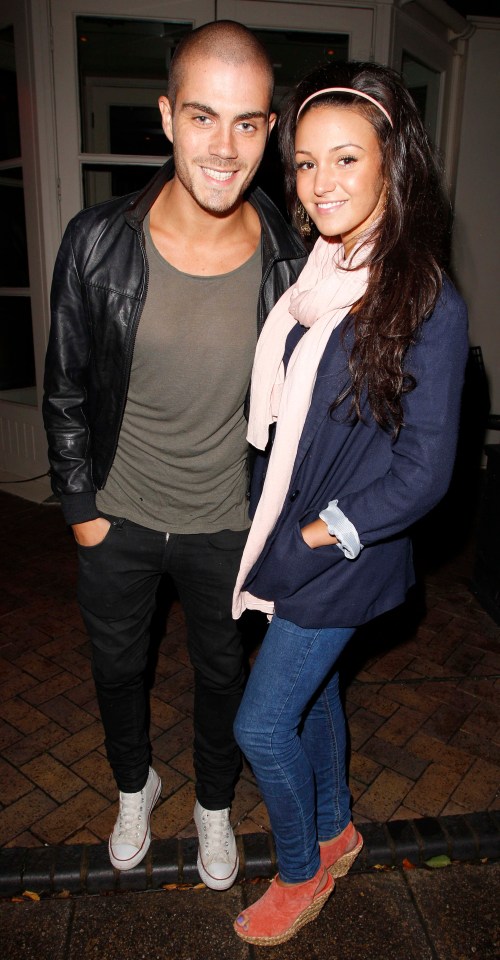 Michelle was previously planning a £250,000 wedding to The Wanted singer Max George