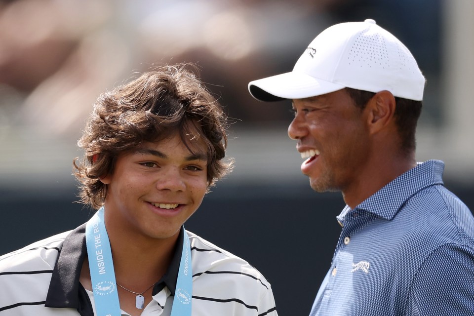 Tiger Woods returns to action at the PNC Championship with his son Charlie