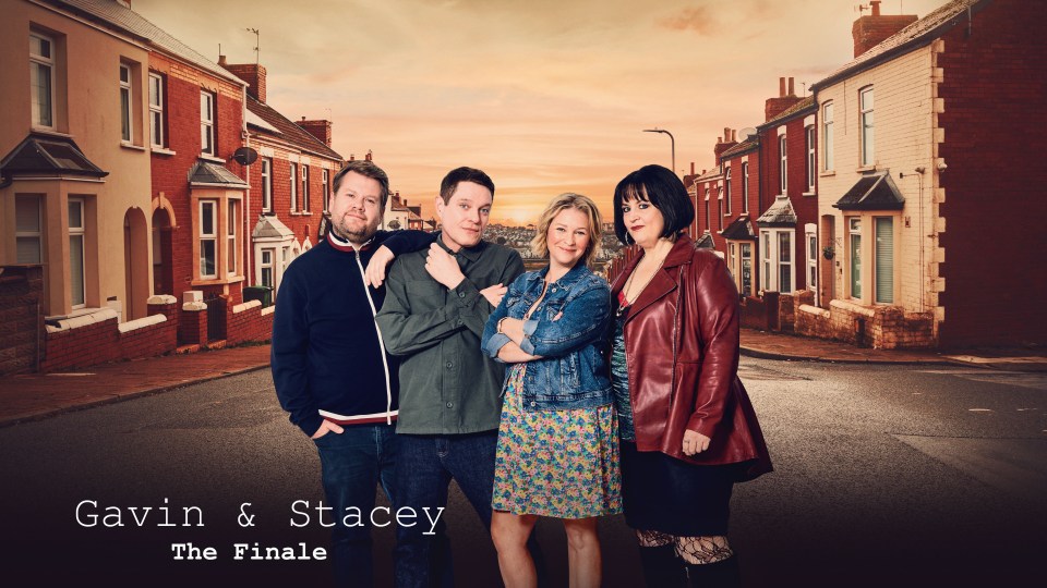 Gavin & Stacey: The Finale cast photo.