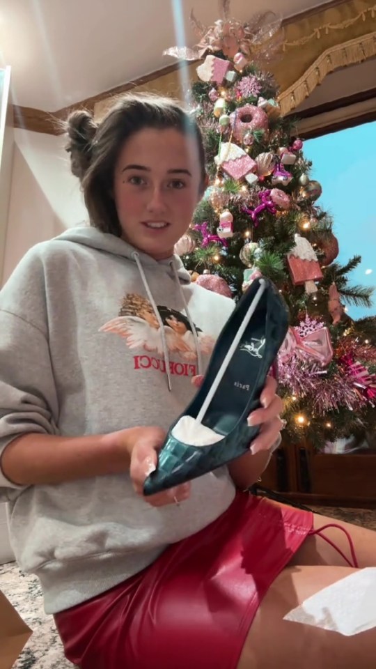 They spent over £8,000 on their daughters Christmas present haul