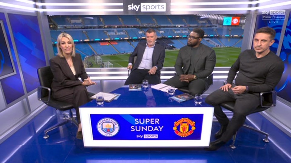 Kelly Cates made her first TV appearance since reports emerged she is leaving Sky Sports to join the BBC