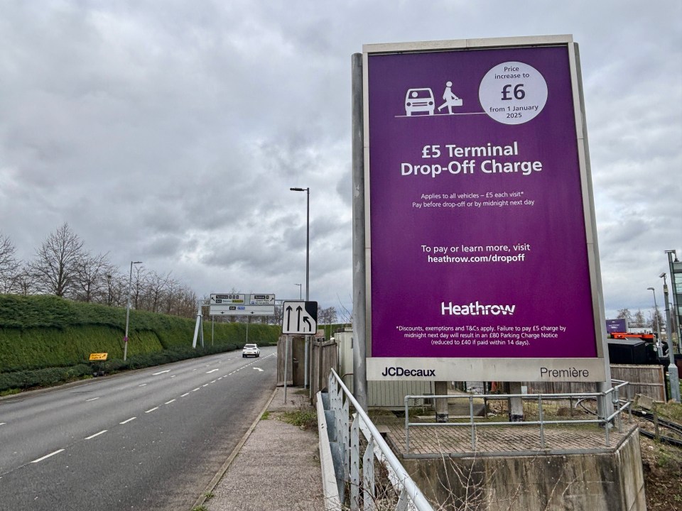 London Heathrow will be increasing its drop-off parking charges from tomorrow