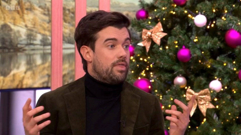 Jack Whitehall took aim at Gregg Wallace on The One Show