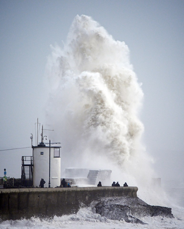 Residents in the worst affected areas were advised to stay in their homes