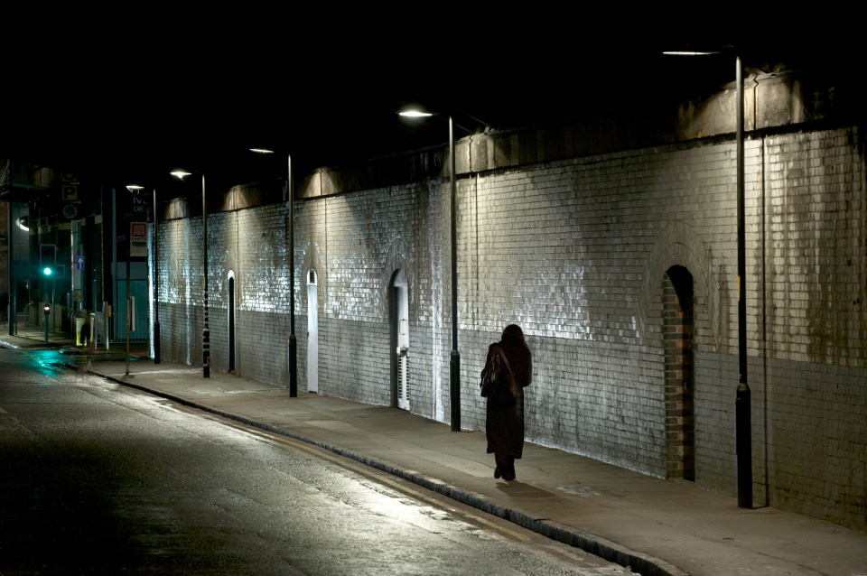 Almost half of women feel unsafe walking home in the winter