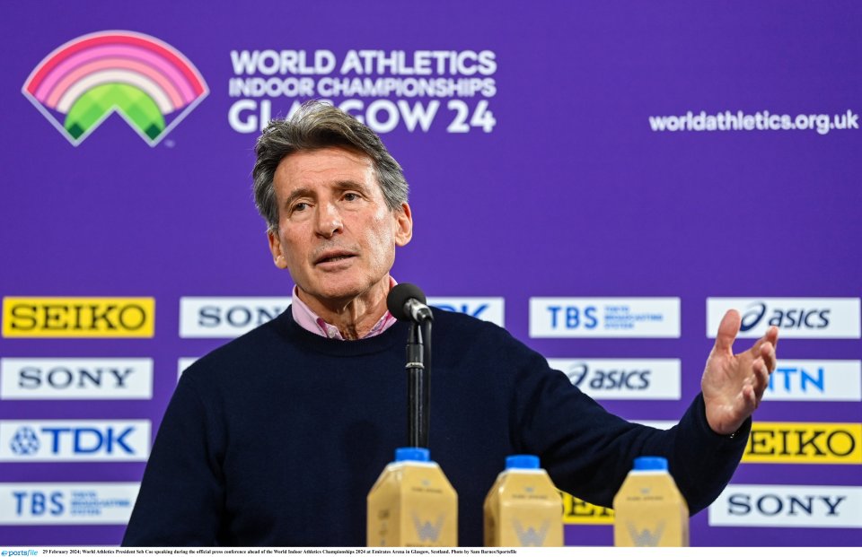 Since 2015, Coe has been president of World Athletics