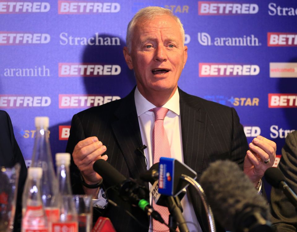 Barry Hearn revealed he tried to bring gymnastics to the mainstream