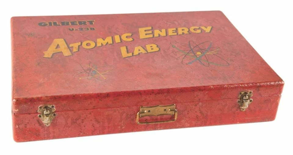 The kit was intended to be an educational toy that would boost youth interest in atomic energy