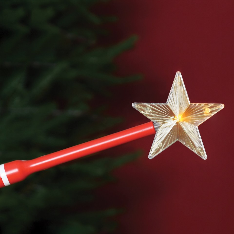 This adorable wand will light up your tree in seconds