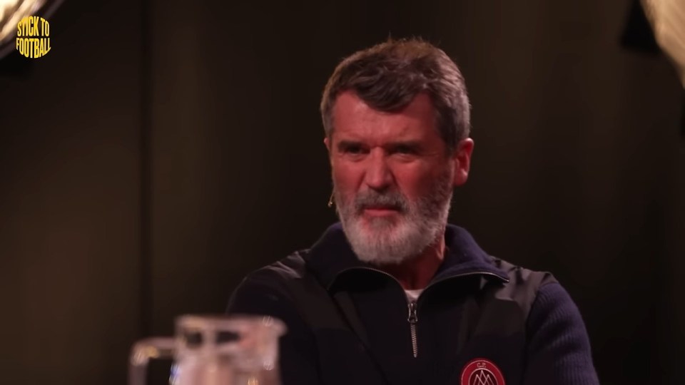 Roy Keane previously wore this look on The Overlap earlier this week