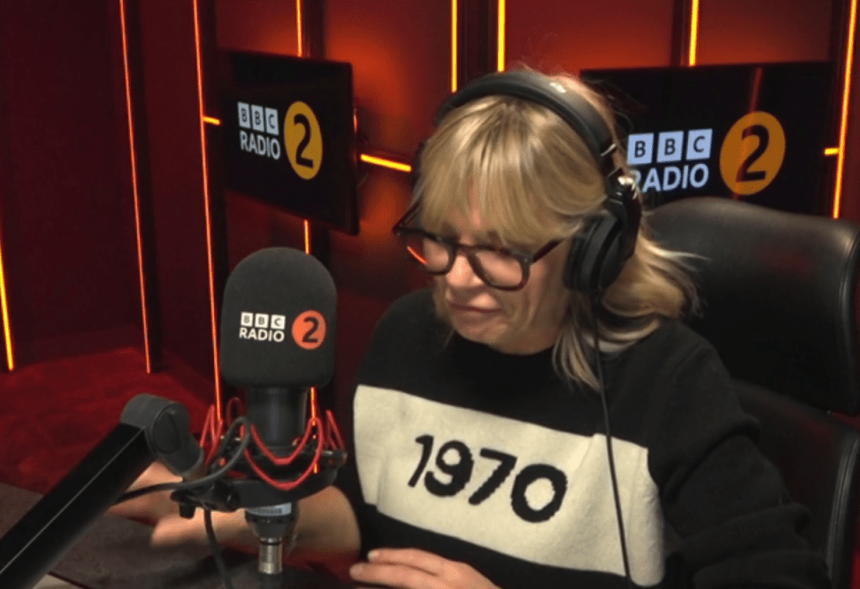 Zoe Ball was emotional as she bid farewell to Radio 2