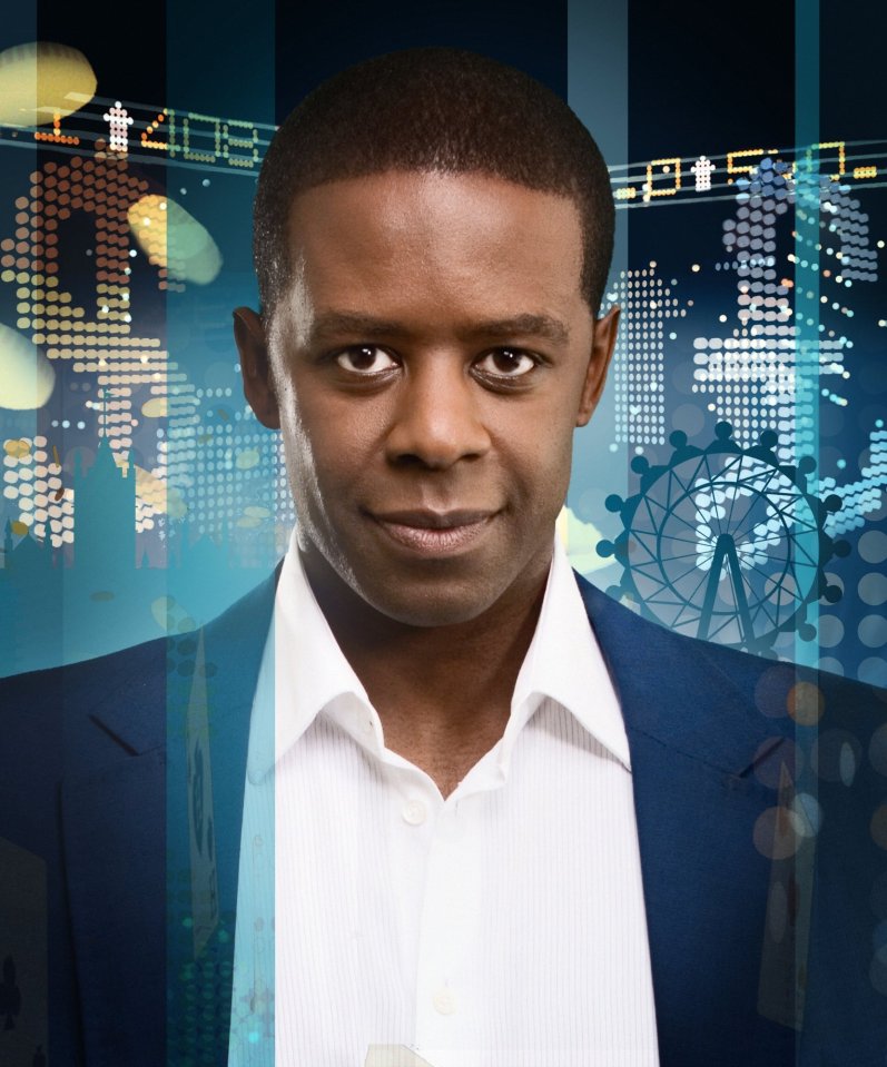 Portrait of Adrian Lester.